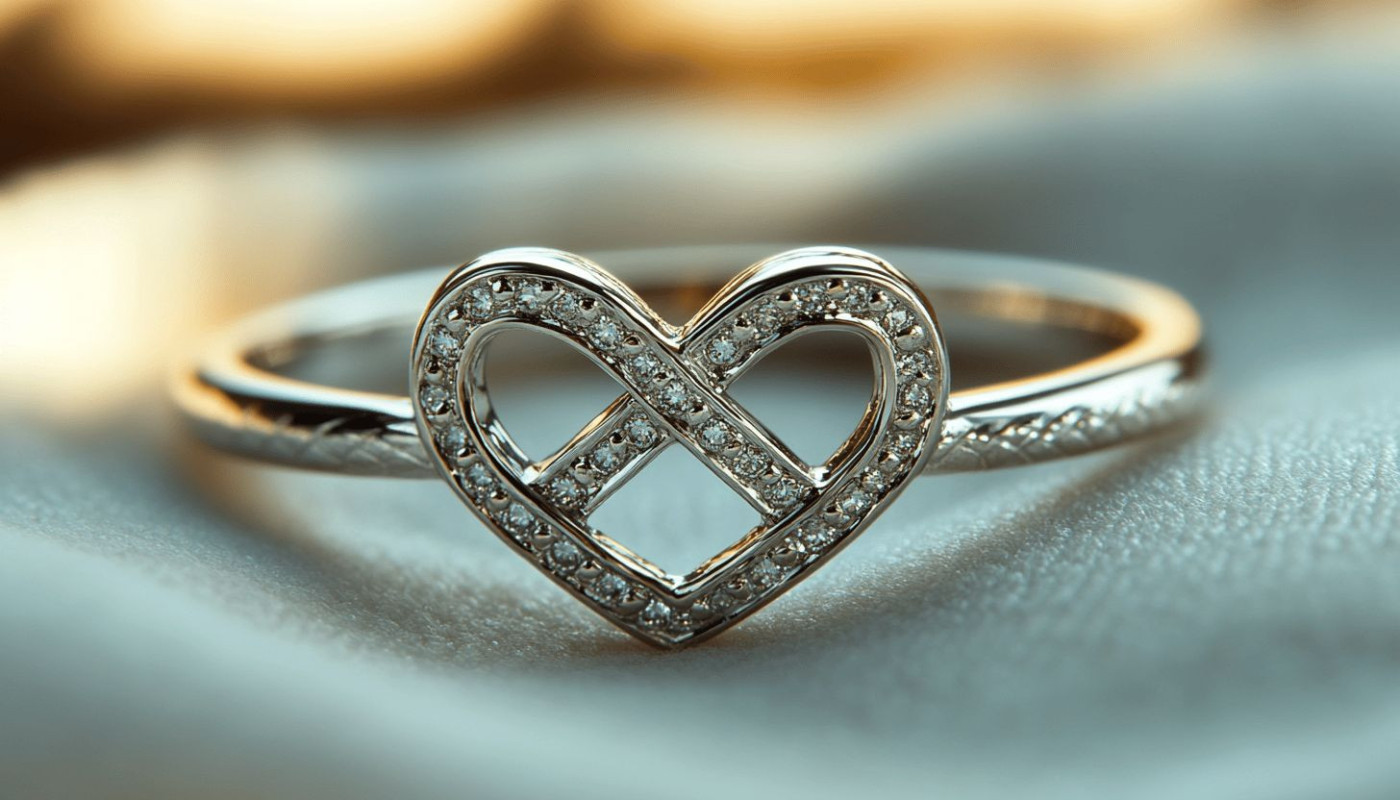 Bijoux - Découverte de la bague coeur infini, symbole d'un amour éternel